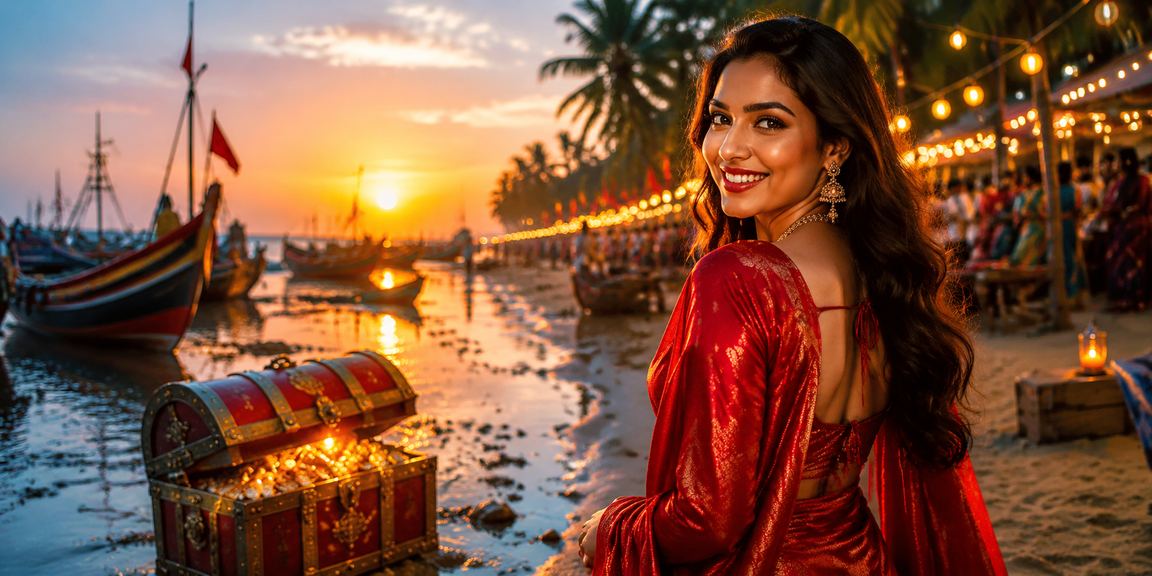 কক্সবাজার সমুদ্র সৈকতে বেটিং বিশ্লেষণ করছেন একজন বাংলাদেশি ব্যবহারকারী