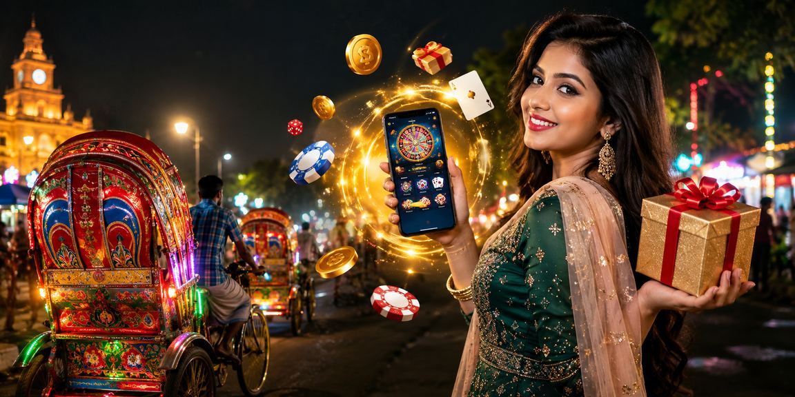ঢাকার রাতের বাজারে dafabet55 সাপোর্ট টিমের সাথে যোগাযোগ করছেন একজন ব্যবহারকারী